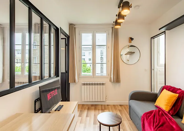 Lägenhet Cozy 1-bedroom With Amenities Near Iconic Montmartre Neighbourhood